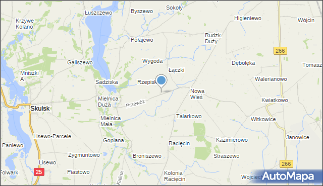mapa Katarzyna, Katarzyna gmina Piotrków Kujawski na mapie Targeo
